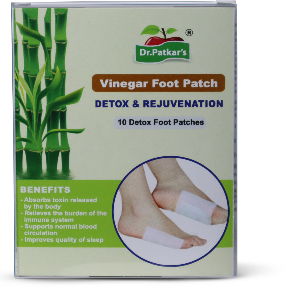 Vinegar Foot Patch Detox Rejuvenation Naturesshopy